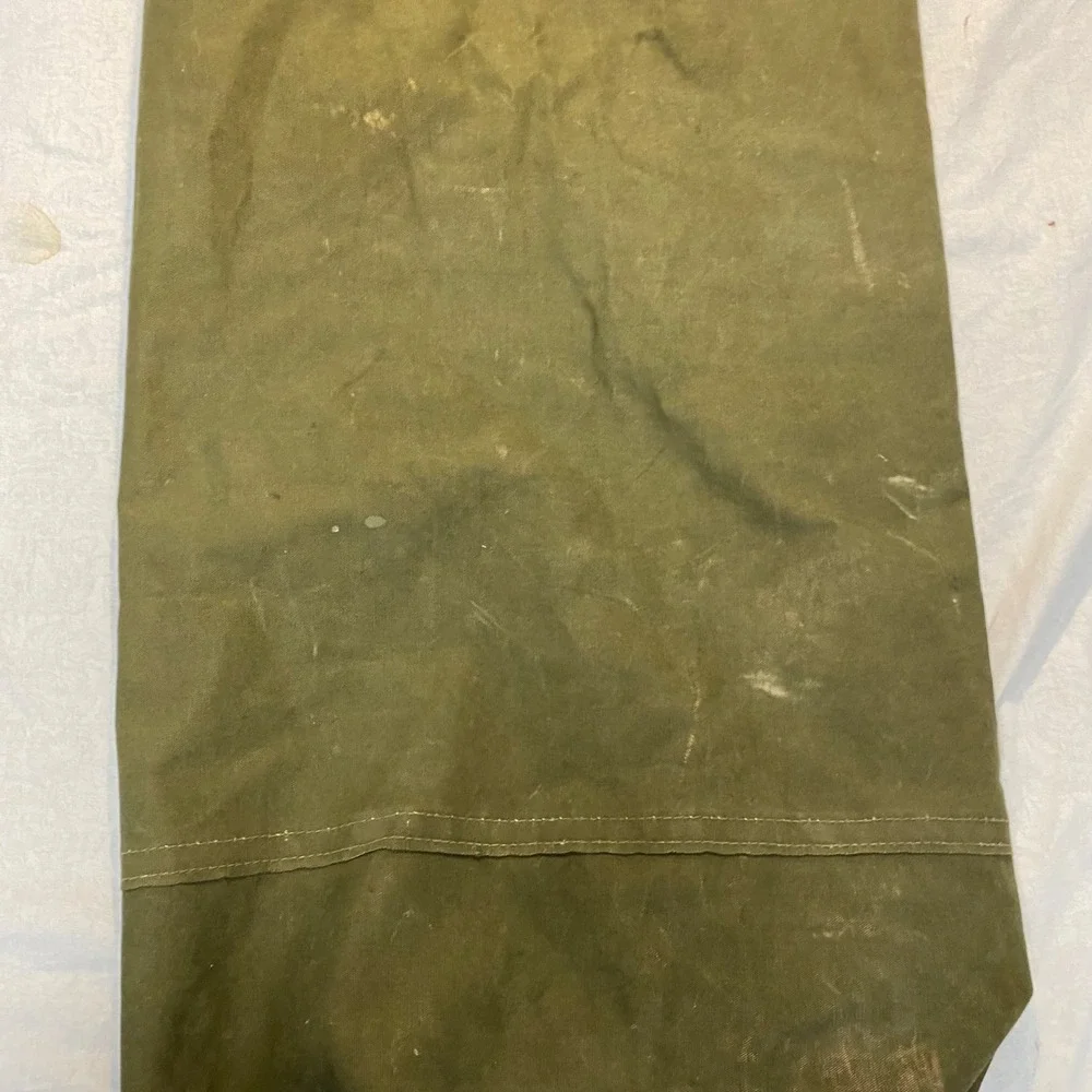 Vintage US Army Canvas Sea Bag Duffel Korean Vietnam Era‎ RA18842029